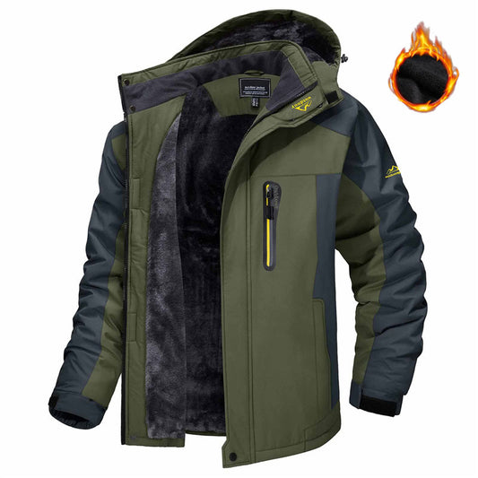 Chamarra Parka de Invierno para Hombre - Abrigadora, Casual y Cortavientos