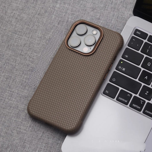 Funda Magnética de Cuero Texturizado para Móvil - Image 2