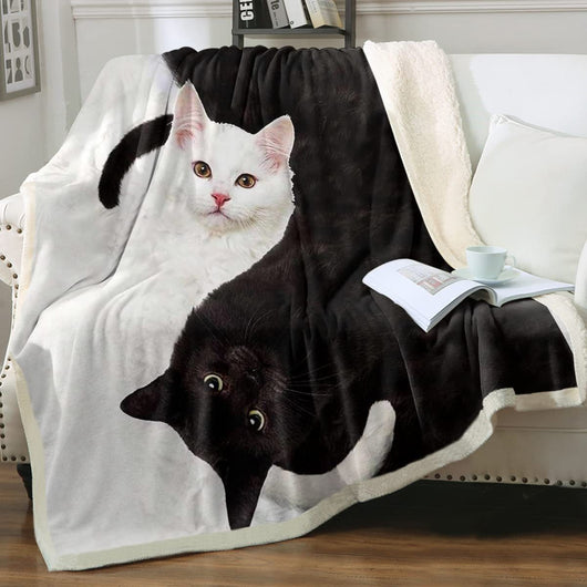 Manta Sherpa para Niños con Estampado de Animales - Doble Capa - Image 42