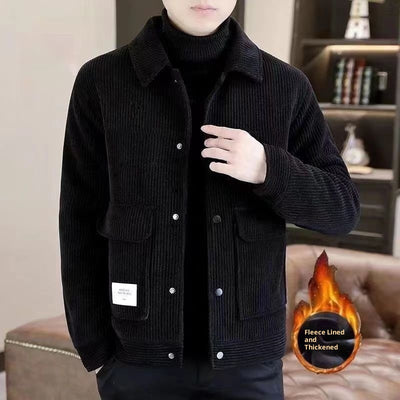 Chaqueta de Pana Casual Elegante para el Trabajo - Image 6
