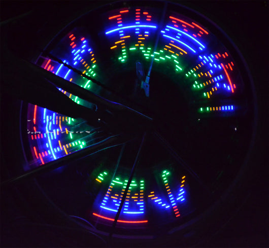 Luz LED para Radios de Bicicleta - Seguridad Nocturna - Image 5