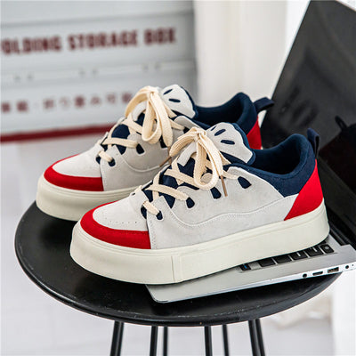 Zapatos de Skate para Hombre con Suela Gruesa Baja