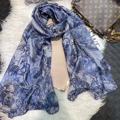 Pashmina Larga Rectangular para Mujer - Bufanda Versátil y Elegante - Image 10