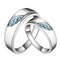 Anillo de Plata 925 con Cianita para Parejas - Joya Elegante para Hombre