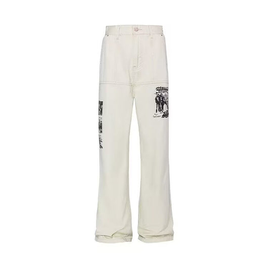 Jeans Hombre Estampado Hip Hop Primavera - Image 6