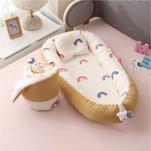 Cuna Portátil Plegable con Malla Transpirable, Desmontable y Lavable - Image 16