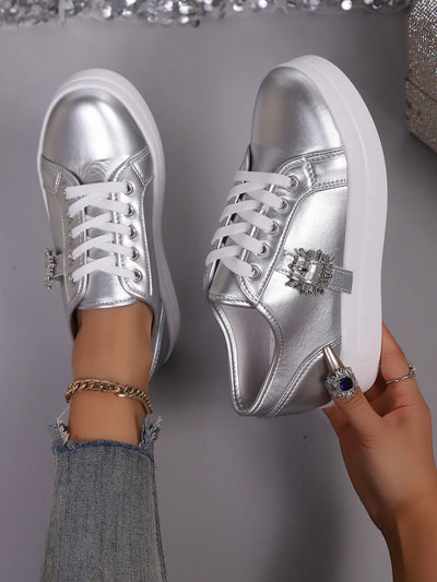 Zapatillas Deportivas de Cuero con Suela Flexible para Mujer - Image 10