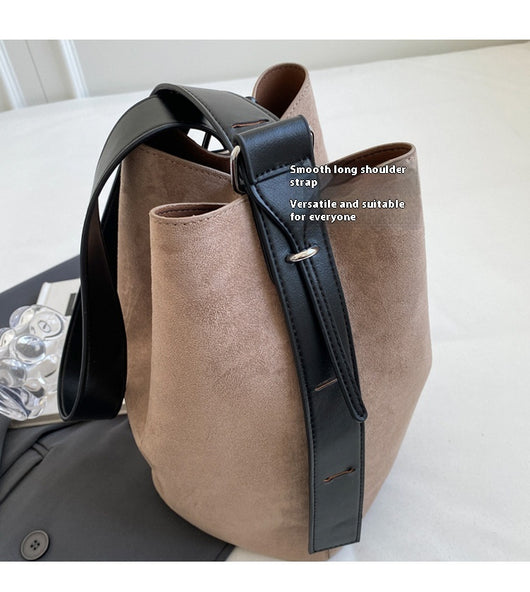 Bolsa de Hombro Retro Mate Gran Capacidad - Estilo Versátil Todo Uso - Image 25
