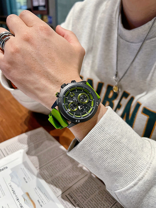 Reloj Deportivo con Banda de Silicona Multicolor - Image 13