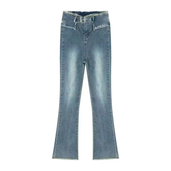 Jeans Skinny Retro Estilo Hong Kong para Mujer - Tela Ligera Verano - Image 6