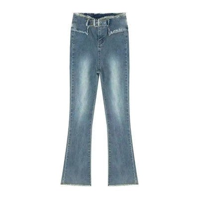 Jeans Skinny Retro Estilo Hong Kong para Mujer - Tela Ligera Verano - Image 6