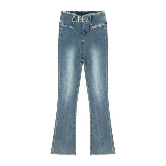Jeans Skinny Retro Estilo Hong Kong para Mujer - Tela Ligera Verano - Image 6