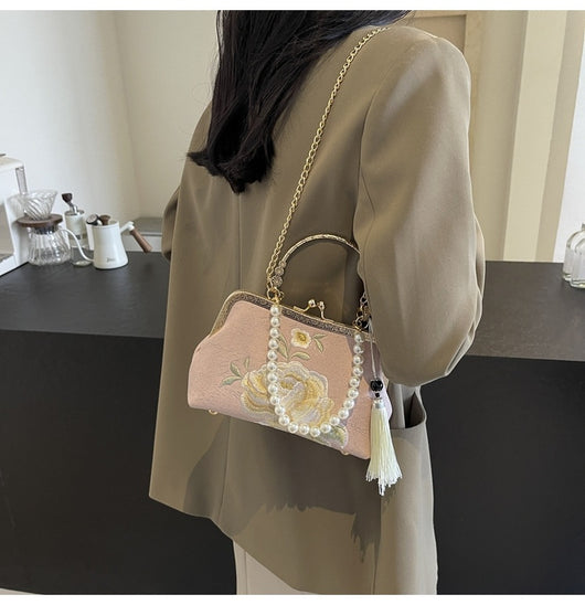 Bolso Crossbody Bordado Estilo Chino Han Tradicional Premium - Image 15