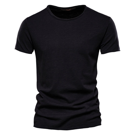 Camiseta Slim Fit de Algodón Texturizado para Hombre - Image 5