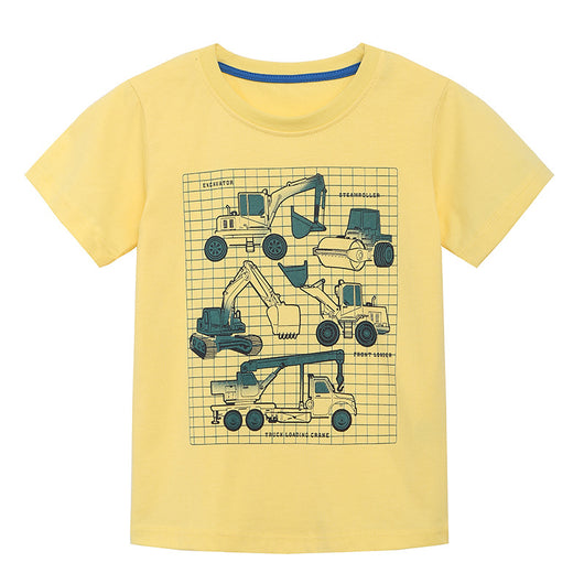Playera Estampada Estilo Europeo Americano de Manga Corta - Image 2