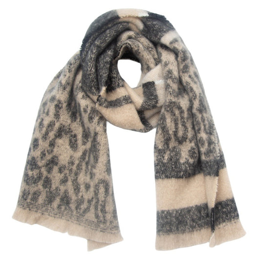 Bufanda Leopardo Unisex de Moda Europea y Americana - Image 10