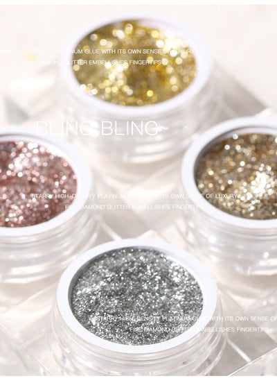 Pegamento UV de Alta Densidad Platinum para Uñas con Brillo Metálico - Image 10