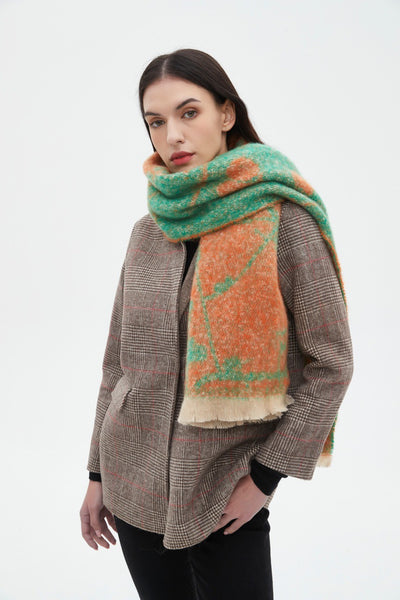 Chal Foulard Floral Jacquard para Mujer - Image 31