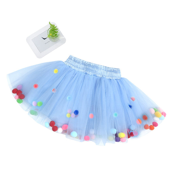 Falda Corta de Tul Multiuso - Vestido Princesa Esponjoso para Niña