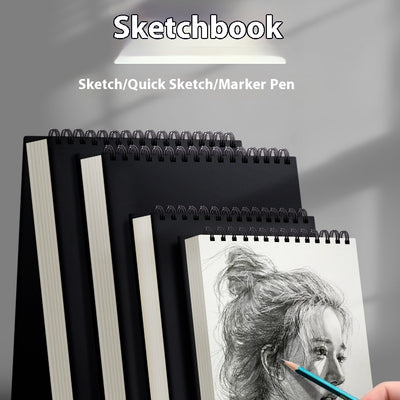 Cuaderno de Dibujo A4 Profesional con Papel Grueso - Image 7