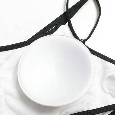 Traje de Baño Enterizo con Espalda Abierta y Detalle de Cintura - Image 15