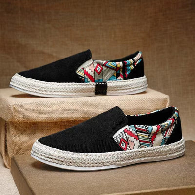 Zapatos Casuales de Lona Transpirable Ice Silk para Verano con Suela Suave Antideslizante - Image 4