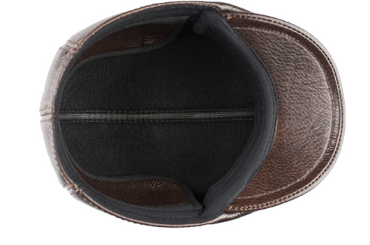 Sombrero de Cuero Genuino para Hombre - Abrigo Invernal Premium - Image 14