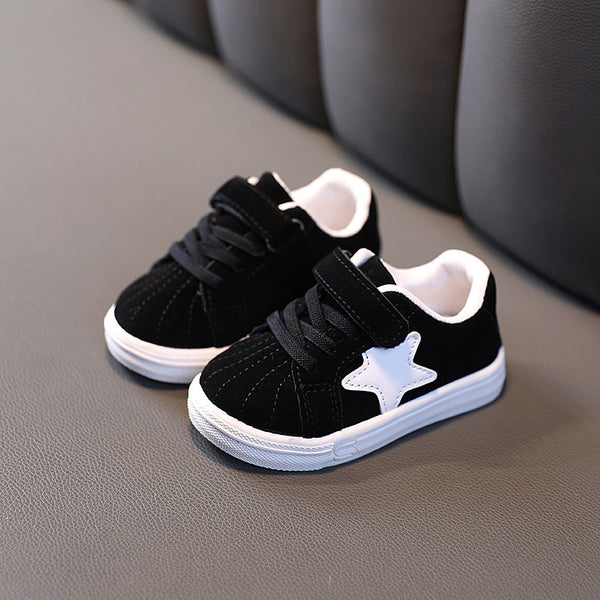 Zapatos Deportivos Infantiles con Suela Suave - Diseño Estrella para Niños