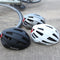 Capacete de Bicicleta com Luz LED Integrada - Ventilação para Todas as Condições Climáticas para Homens e Mulheres