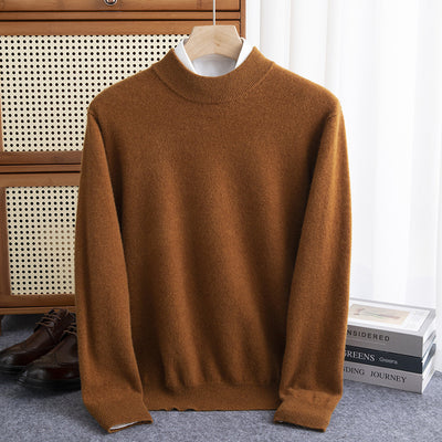Suéter de Cuello Medio en Lana para Hombre - Image 17