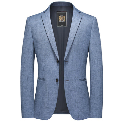 Blazer Ejecutivo de Color Sólido para Hombre - Image 5