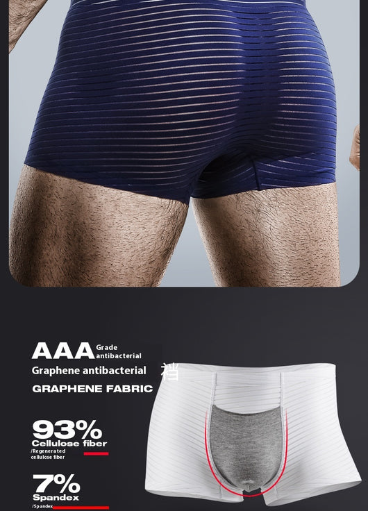 Bóxers sin Costuras Ice Silk para Hombre - Transpirables y Ultraligeros - Image 27