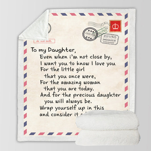 Manta Polar Personalizada con Mensaje de Amor - Carta Especial para Familia - Image 7