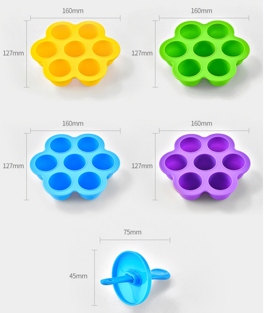 Molde de Paletas Caseras de Silicona con 7 Cavidades - Bandeja Multifuncional para Helados - Image 20