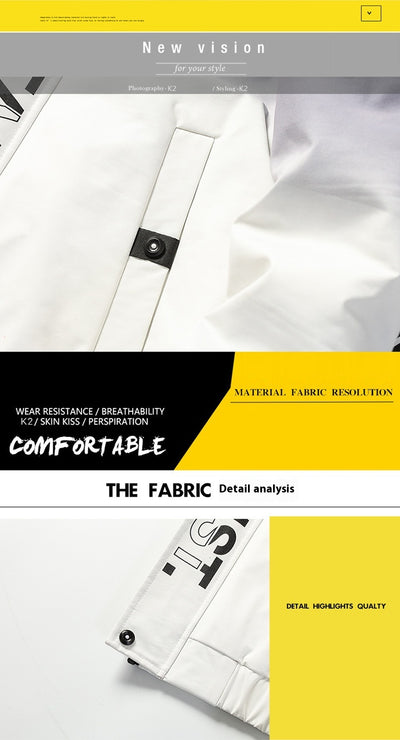 Chaqueta Ligera de Diseño Degradado para Hombre - Image 13