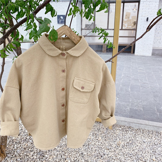 Blusa Infantil Estilo Coreano con Bordados para Otoño - Image 17
