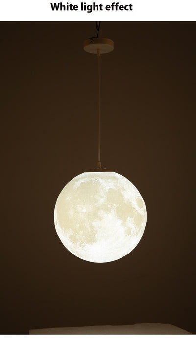 Lámpara Colgante Luna 3D Diseño Minimalista Moderno - Image 13