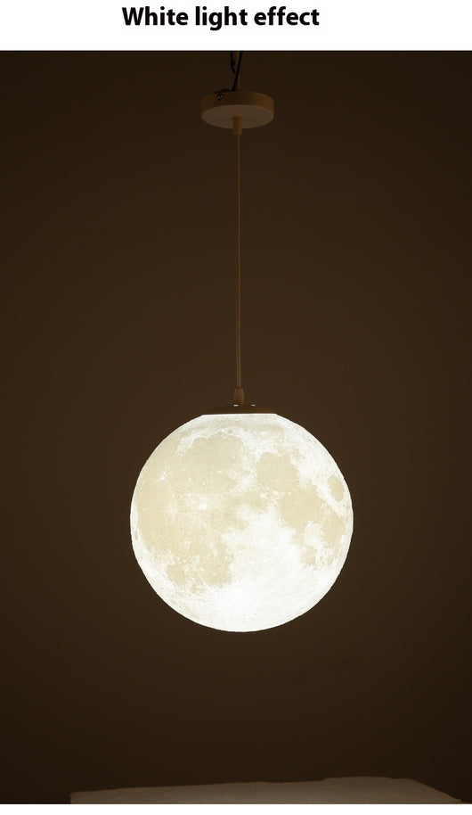 Lámpara Colgante Luna 3D Diseño Minimalista Moderno - Image 13