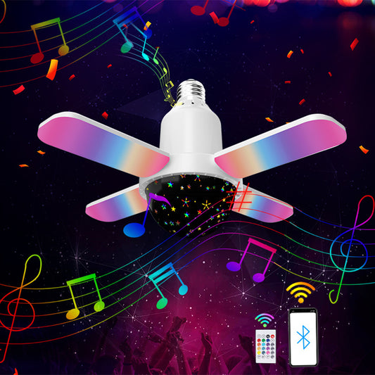 Bombilla LED Inteligente con Música y Efectos de Luz Colorida