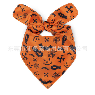 Toalla Triangular Halloween para Perros Doble Capa Absorbente - Image 18