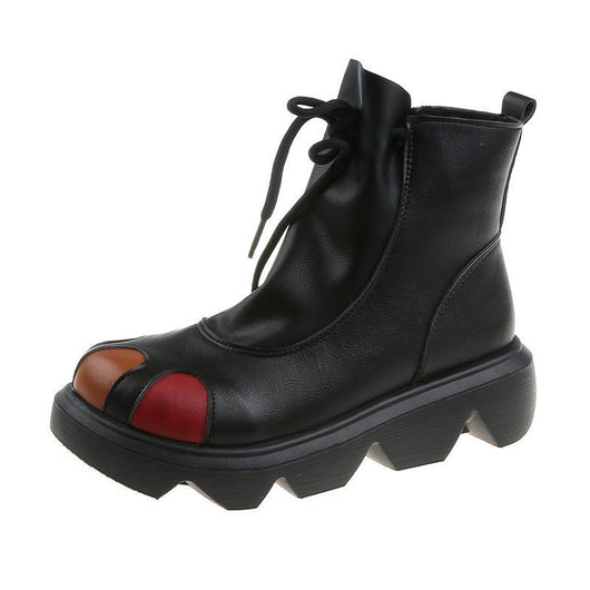 Botas Martin Negras Acolchadas con Pelaje Sintético - Image 7