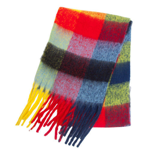 Bufanda Gruesa Cuadros Otoño Invierno - Diseño Multicolor Elegante - Image 10