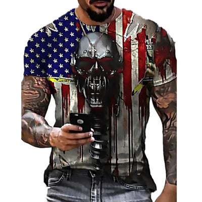 Playera Deportiva Hombre Transpirable con Tecnología 3D - Image 3