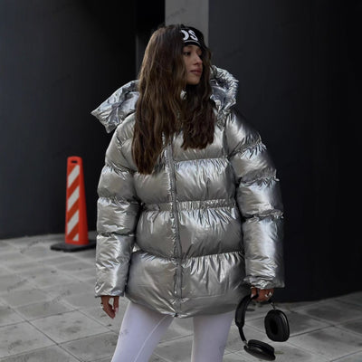 Abrigo de Algodón Suelto y Casual para Mujer - Image 3
