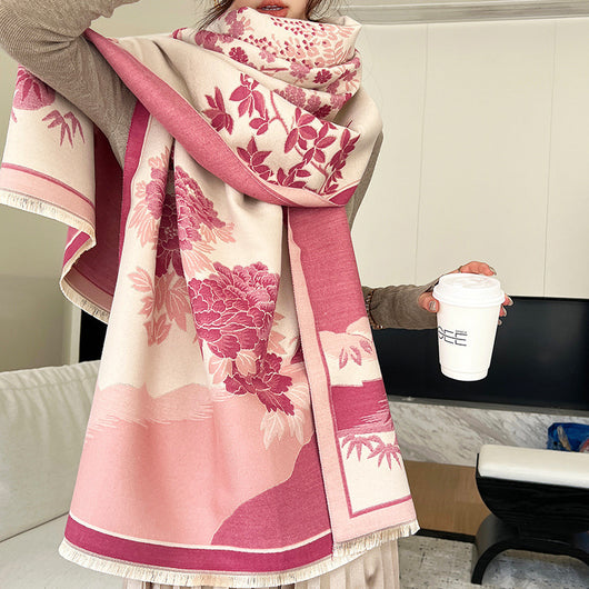 Chalina Estampada de Cashmere Artificial - Perfecto para Aire Acondicionado - Image 20