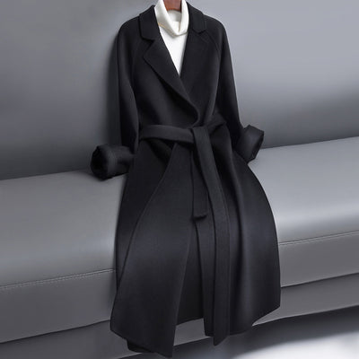Abrigo de Lana para Mujer - Elegancia Invernal Little Man - Image 2