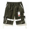 Shorts Deportivos Hombre Verano Estilo Urbano Sueltos Funcionales Tendencia Dark
