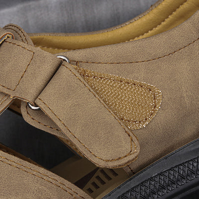 Sandalias de Cuero para Hombre Estilo Casual Hipster Ligeras y Cómodas - Image 9
