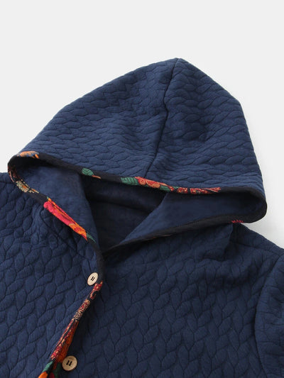 Chaqueta de Invierno con Estampado y Colores Sólidos - Image 12