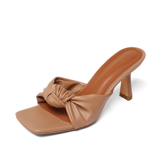 Pantuflas Stiletto con Nudo Cruzado - Comodidad y Elegancia - Image 13